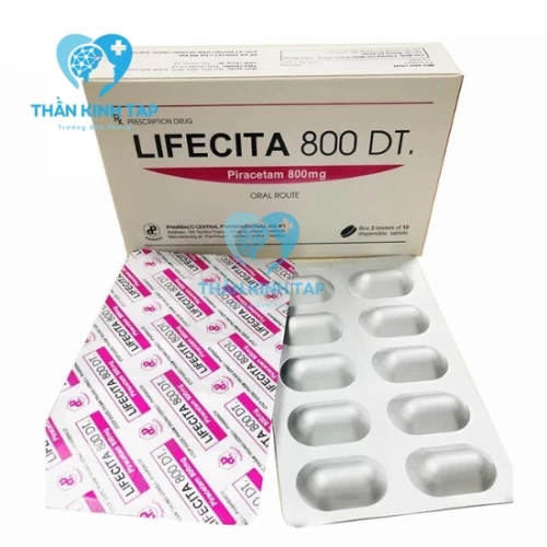 Lifecita 800 DT. - Thuốc điều trị rung giật cơ có nguồn gốc vỏ não