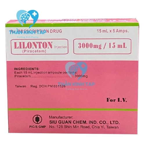 Lilonton Injejction 3000mg/15ml - Thuốc điều trị tai biến