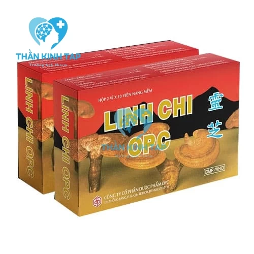 Linh chi OPC - Thuốc điều hòa huyết áp, giảm cholesterol