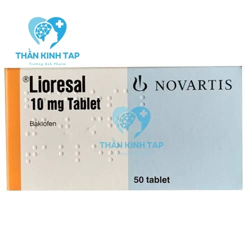 Lioresal 10mg - Baclofen 10mg Novartis