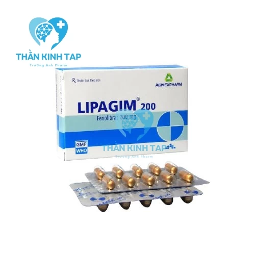 Lipagim 200 - Thuốc điều trị tăng mỡ máu của Agimexpharm