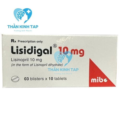 Lisidigal 10 - Lisinopril 10mg Hasan