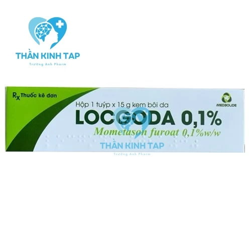 Locgoda 0,1% - Thuốc giảm triệu chứng của bệnh viêm da