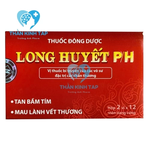 Long huyết P/H - Thuốc điều trị sưng đau bầm tím