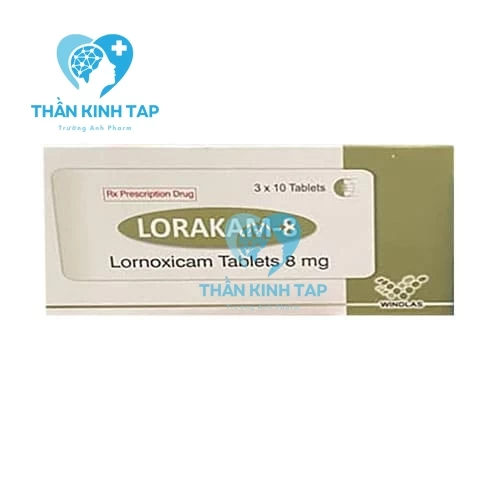 Lorakam-8 - Thuốc giảm đau, kháng viêm hiệu quả 