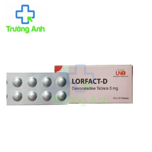 Lorfact-D - Thuốc điều trị viêm mũi dị ứng hiệu quả