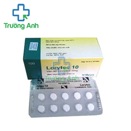 Lorytec 10 - Thuốc điều trị viêm mũi dị ứng, mề đay