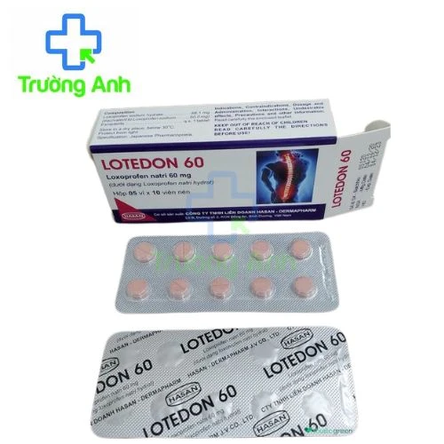 Lotedon 60 - Thuốc kháng viêm và giảm đau xương khớp