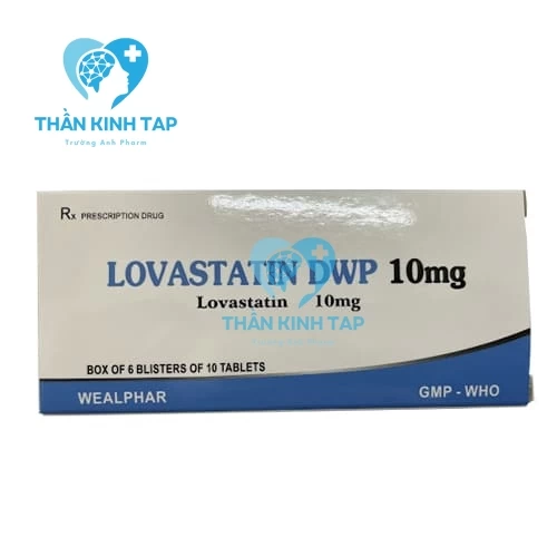 Lovastatin DWP 10mg - Thuốc điều trị tăng cholesterol máu
