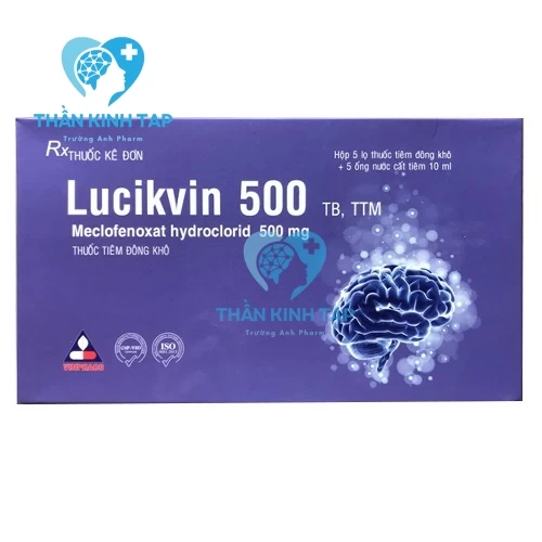 Lucikvin 500 - Thuốc điều trị xơ vữa động mạch hiệu quả