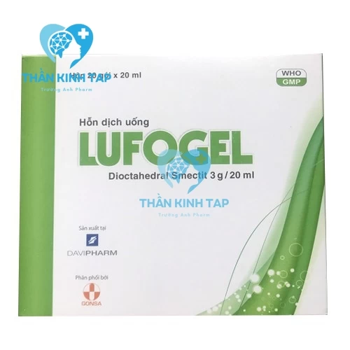 Lufogel - Thuốc điều trị các triệu chứng tiêu chảy