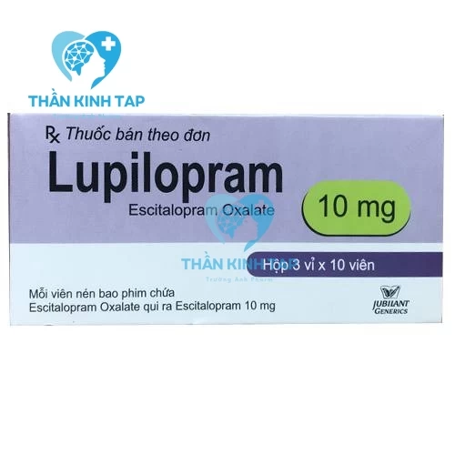 Lupilopram 10mg - Thuốc điều trị rối loạn lo âu