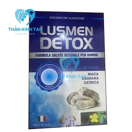 Lusmen Detox - Vỏ hàu Ý 200mg Star USA