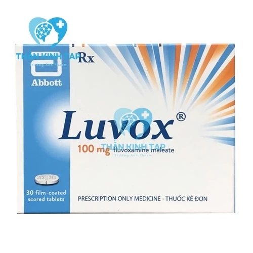 Luvox 100mg Abbott - Thuốc điều trị trầm cảm, rối loạn lưỡng cực