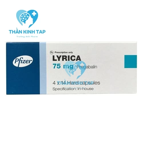 Lyrica 75mg - Thuốc điều trị đau dây thần
