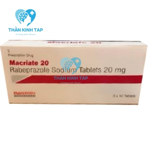 Macriate 20 - Điều trị loét tá tràng, loét dạ dày