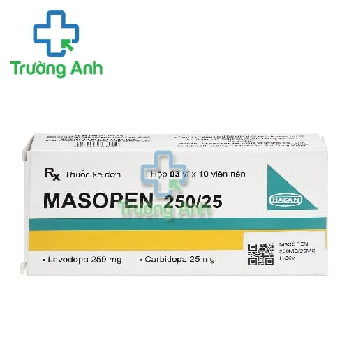 Masopen 250/25 - Thuốc điều trị hội chứng Parkinson