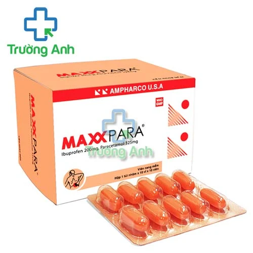 MaxxPara Ampharco USA - Thuốc giảm các cơn đau về hệ cơ xương khớp