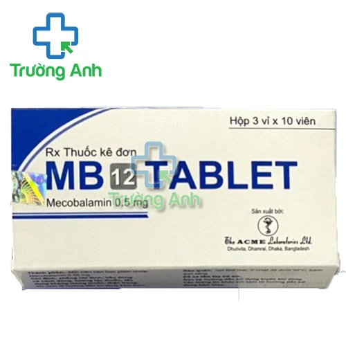 MB-12 Tablet - Thuốc điều trị các bệnh lý thần kinh