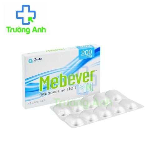 Mebever mr 200mg - Thuốc điều trị hội chứng ruột kích thích