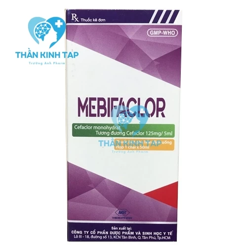 Mebifaclor - Thuốc kháng sinh điều trị nhiễm khuẩn hiệu quả