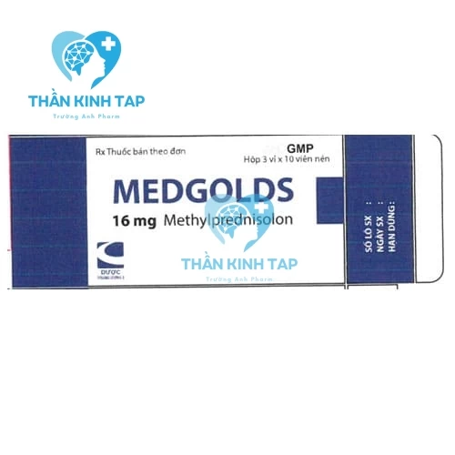 Medgolds 16mg - Thuốc giúp chống viêm hiệu quả