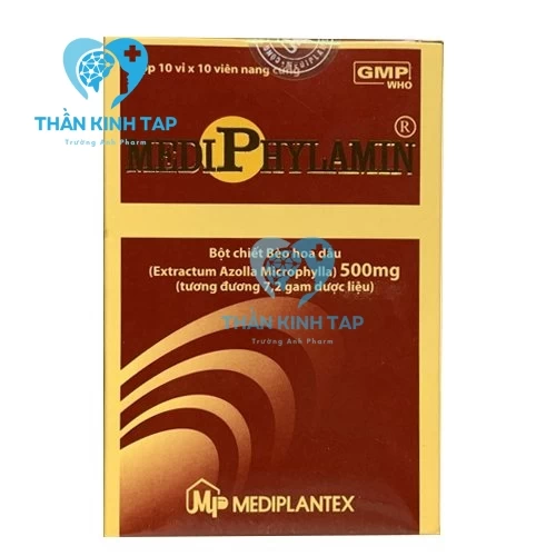 Mediphylamin 500mg - Thuốc bồi bổ và tăng cường sinh lực