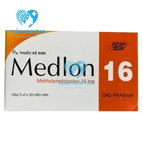 Medlon 16 - Thuốc chống viêm và giảm miễn dịch của DHG