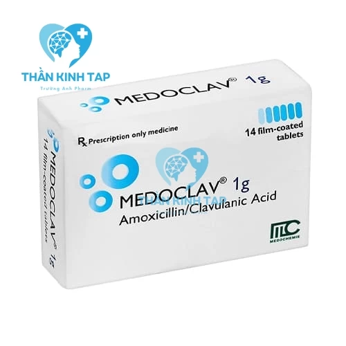Medoclav 1g - Thuốc điều trị nhiễm khuẩn đường uống
