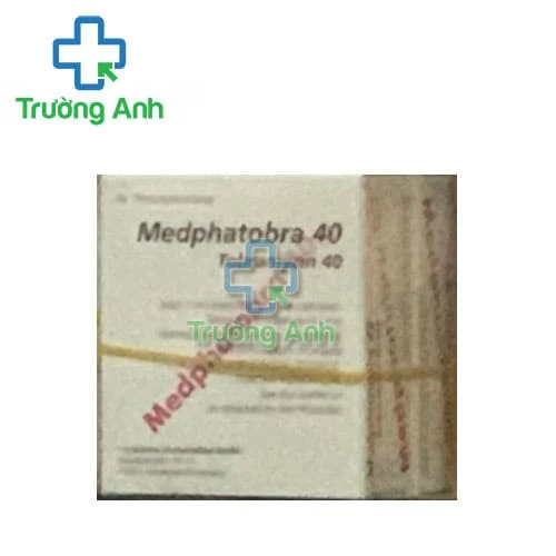 Medphatobra 40mg - Thuốc điều trị nhiễm khuẩn đường hô hấp, đường tiết niệu