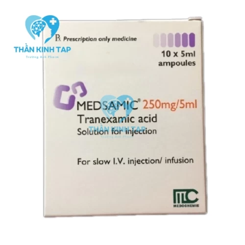 Medsamic 250mg/5ml - Điều trị chảy máu bất thường hiệu quả
