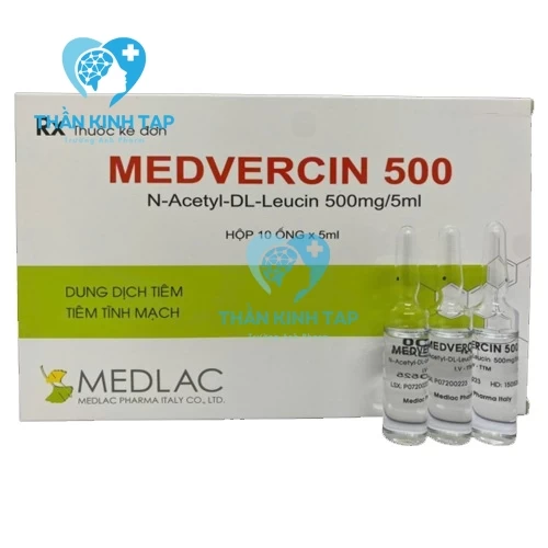 Medvercin 500 - Thuốc điều trị chóng mặt, hoa mắt, ù tai