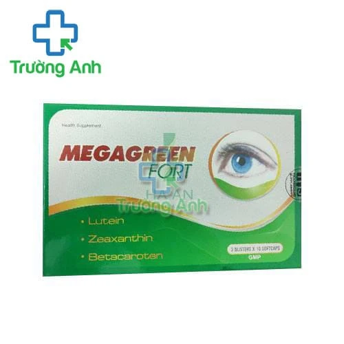 Megagreen Fort - Hỗ trợ cải thiện thị lực mắt