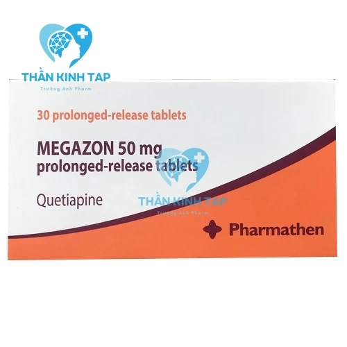 Thuốc Megazon 50mg Pharmathen - Điều trị tâm thần phân liệt