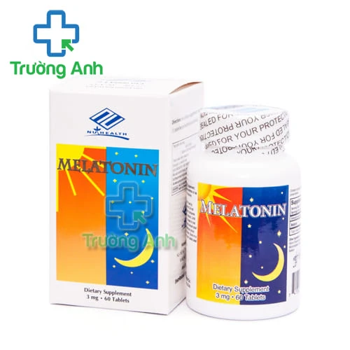 Melatonin 3mg Nu-Health - Giúp hỗ trợ điều trị chứng mất ngủ