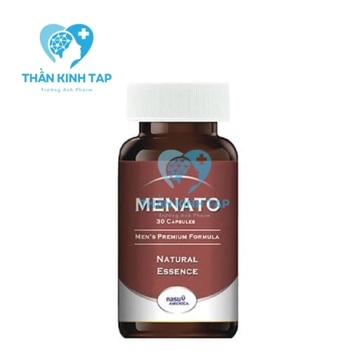 Menato - Hỗ trợ điều trị các vấn đề về sinh lý nam giới