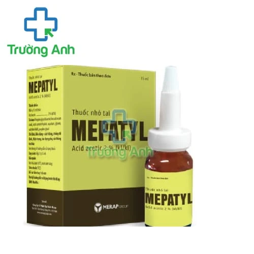 Mepatyl - Thuốc điều trị nhiễm khuẩn tai ngoài