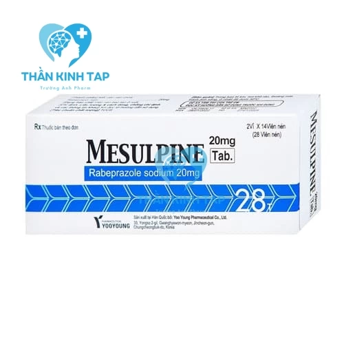 Mesulpine 20mg - Rabeprazole YooYoung Pharma