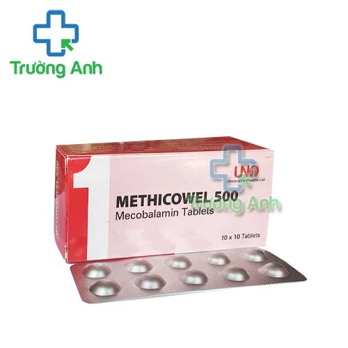 Methicowel 500 - Thuốc điều trị thiếu máu hồng cầu to