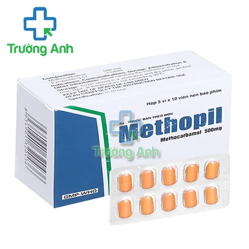 Methopil 500mg - Thuốc giảm đau co thắt cơ xương khớp 