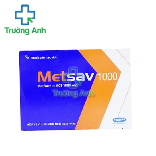 Metsav 1000 - Thuốc điều trị cho bệnh đái tháo đường