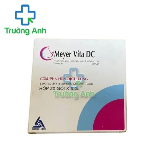 Meyer Vita DC - Điều trị, phòng ngừa thiếu vitamin D và calci