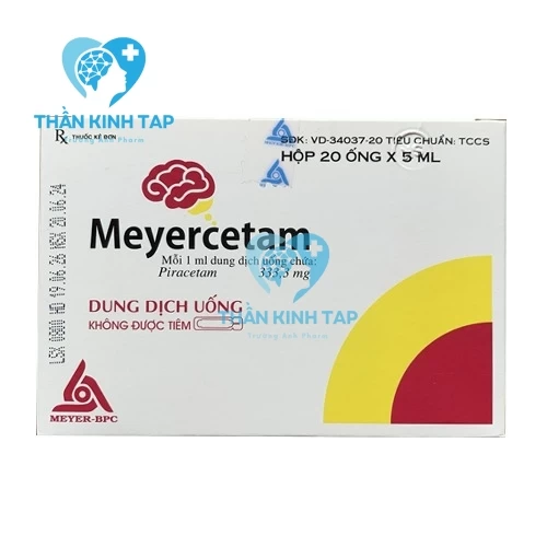 Meyercetam 5ml Meyer - Thuốc điều trị rối loạn ngoại biên