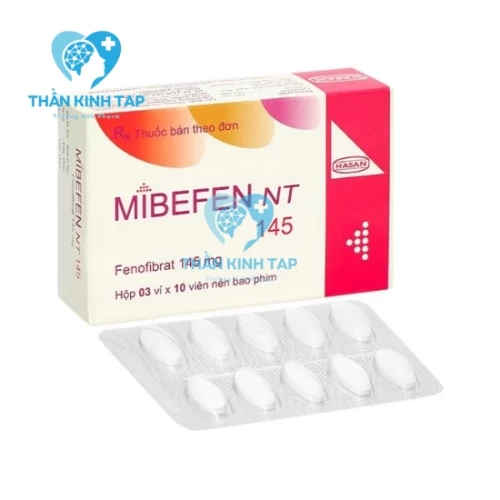 Mibefen nt 145 - Thuốc điều trị tăng mỡ máu hiệu quả