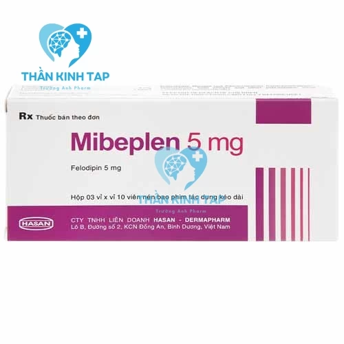 Mibeplen 5mg -  Felodipin Hasan - Dermapharm