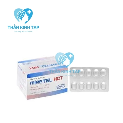 Mibetel hct 40mg/12.5mg - Thuốc điều trị tăng huyết áp