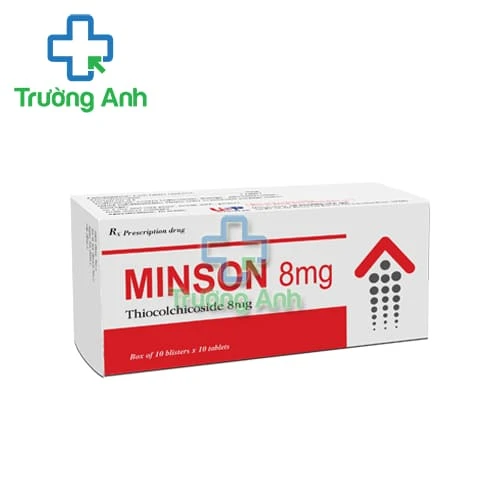 Minson 8mg - Thuốc điều trị co cứng cơ hiệu quả