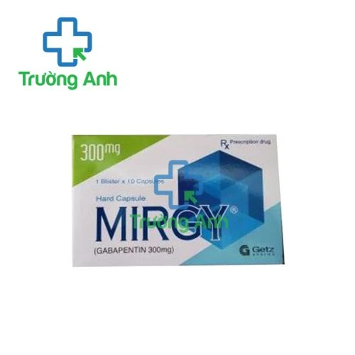 Mirgy 300mg Getz - Thuốc điều trị bệnh động kinh, đau thần kinh