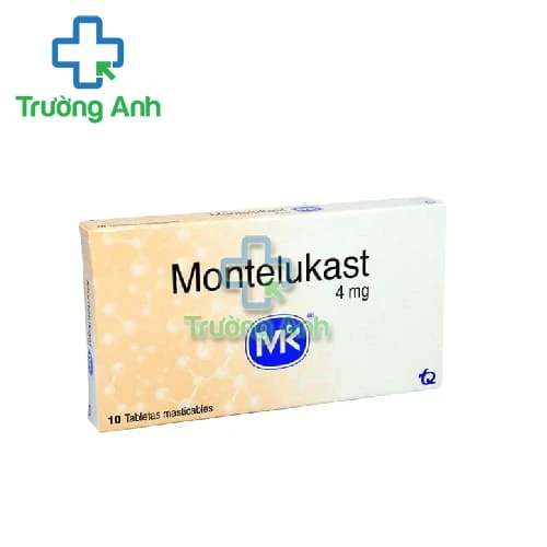 Montelukast 4mg - Thuốc điều trị và dự phòng hen