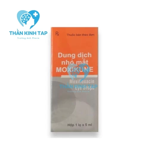 Moxikune - Thuốc điều trị nhiễm khuẩn mắt của Ấn Độ